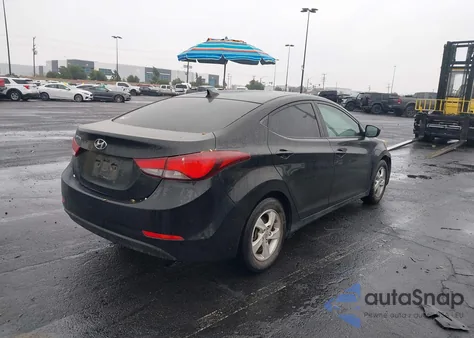 2014 Hyundai Elantra Se из США, поврежденный, VIN KMHDH4AE0EU109422